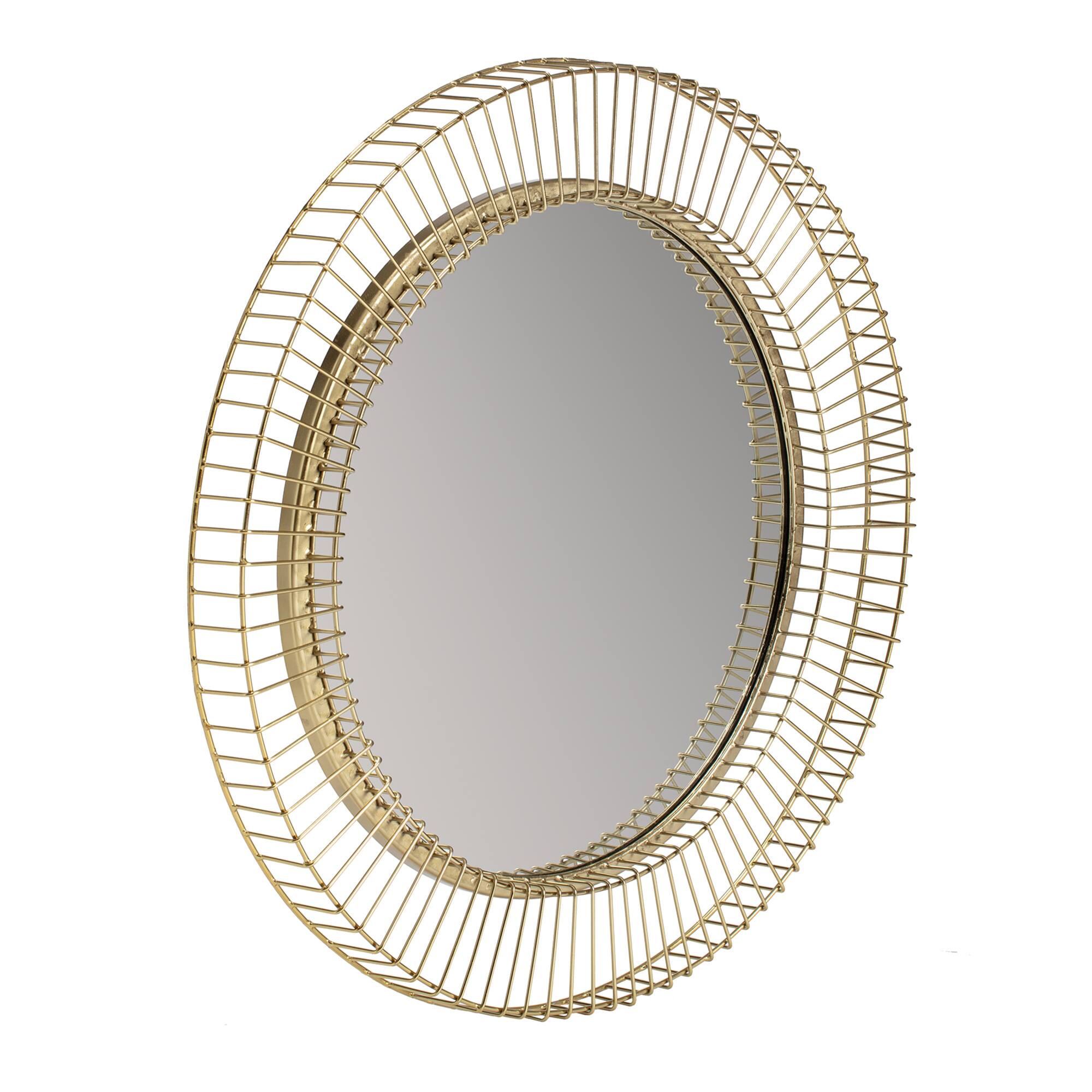 Habitat Argus 24" Golden Sunbeam Wall Mirror
